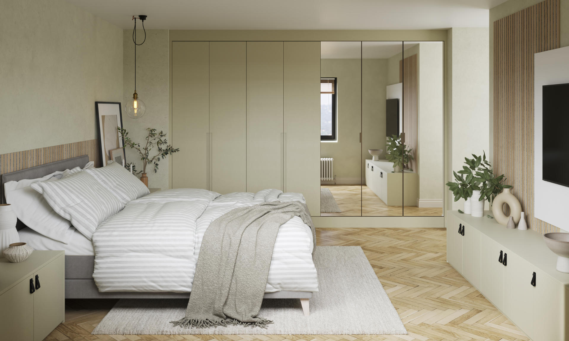 Modern Styling Bedroom