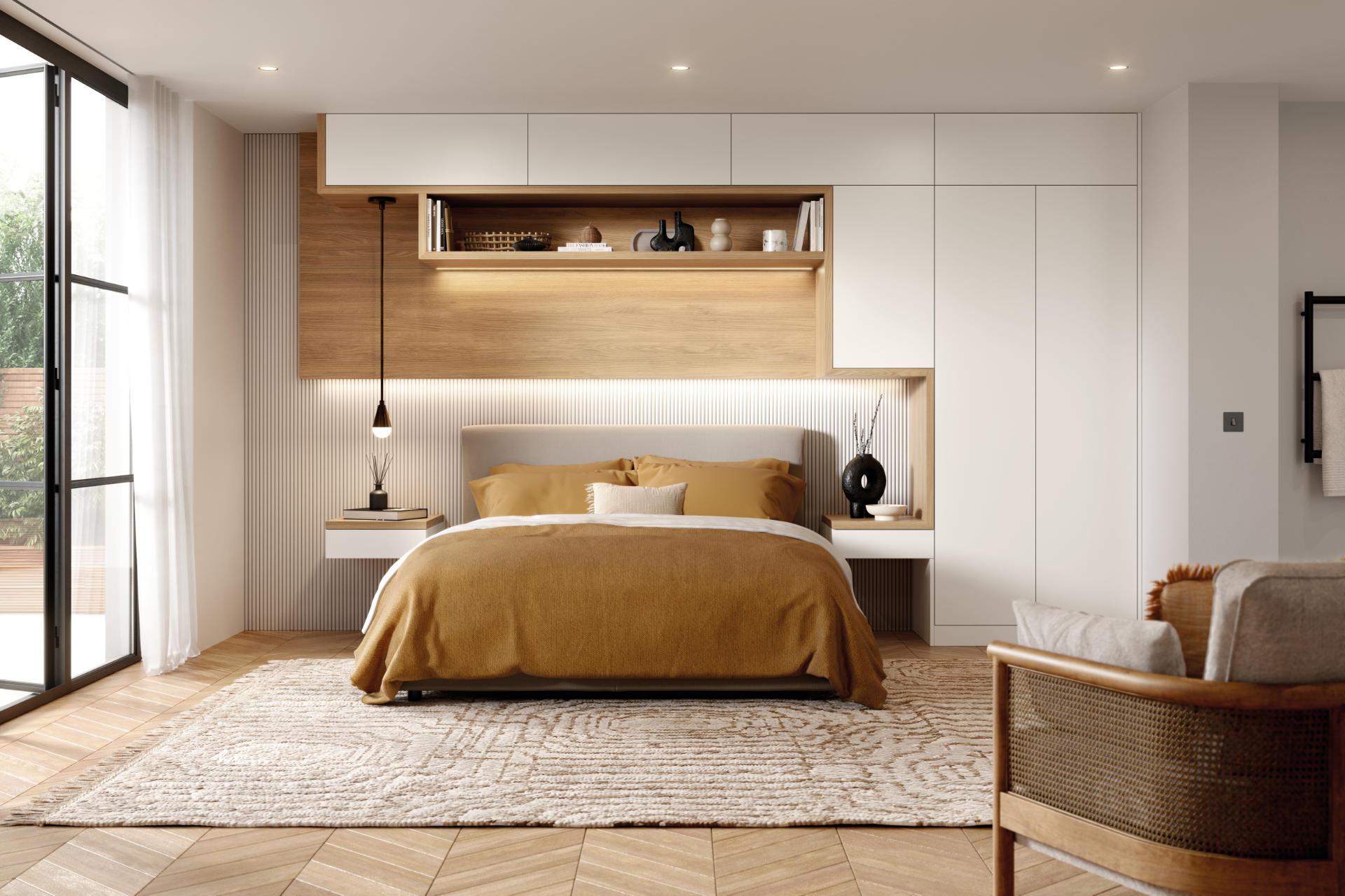 Modern Minimal Bedroom