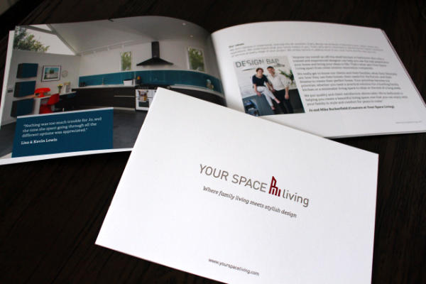 Kitchen design brochure