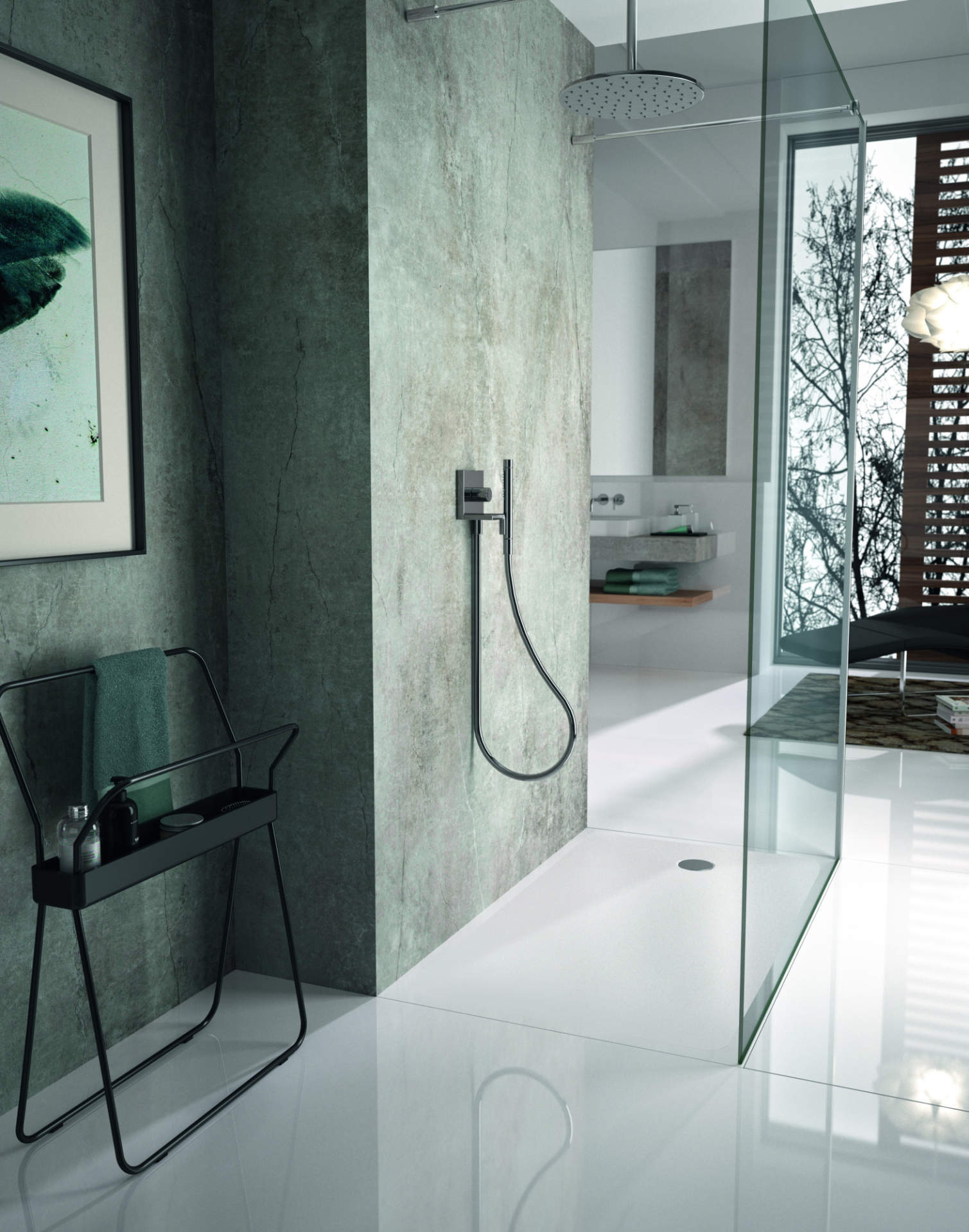 Dekton shower