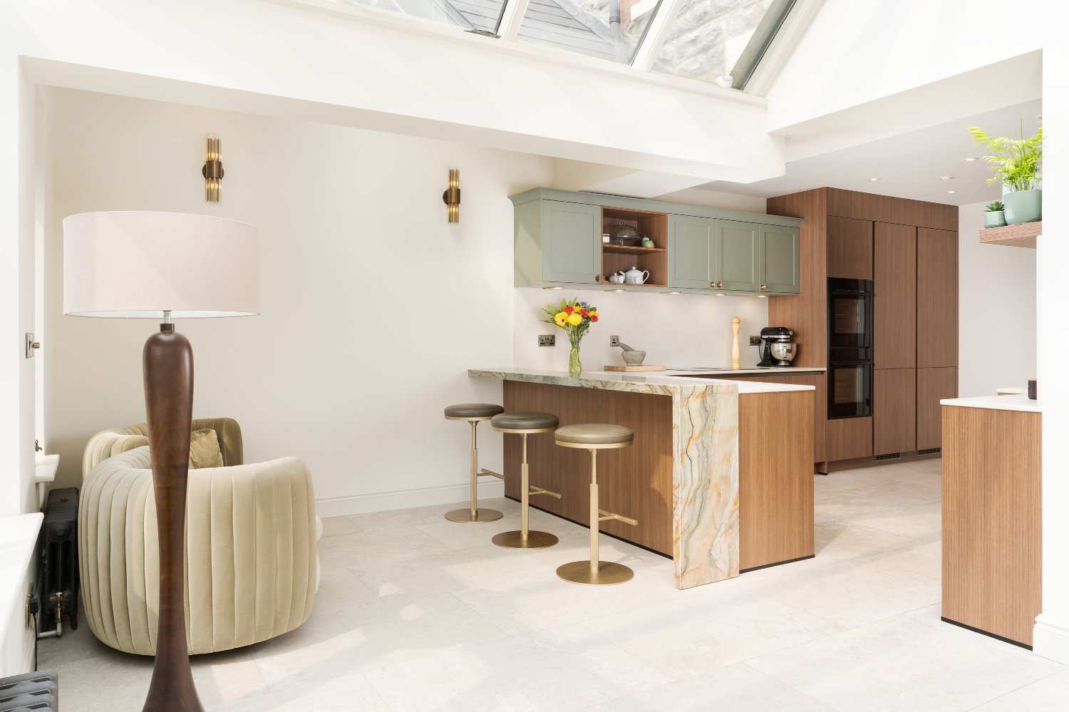 Modern kitchen in Penarth