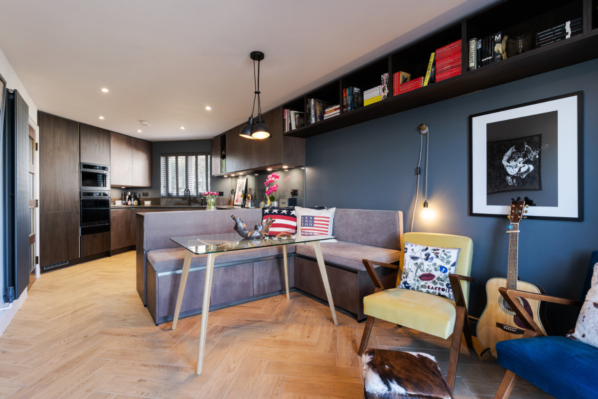 Living room renovation