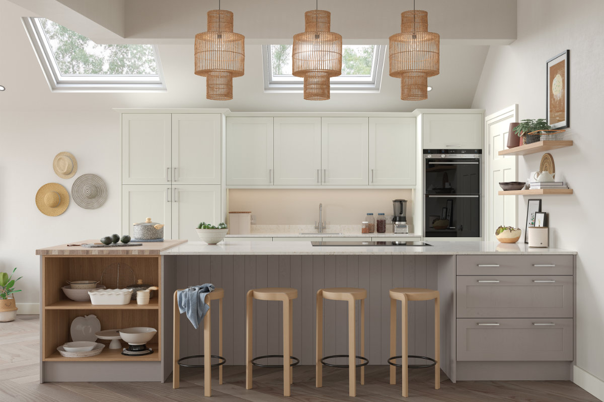 Shaker Kitchen Porcelain Shaker Kitchen Porcelain