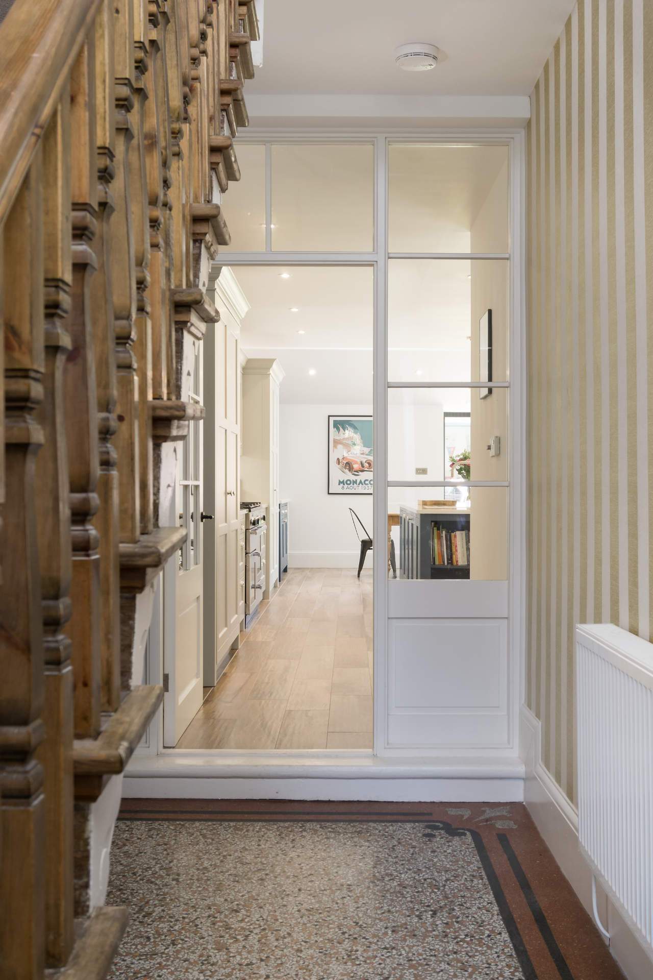 Complementing this Victorian property