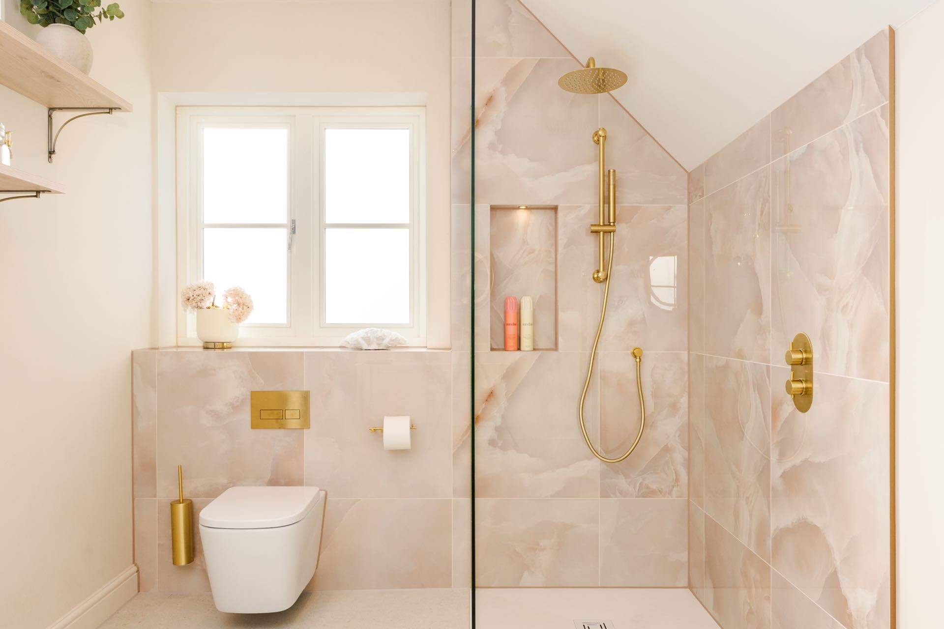 Perfect shower room balance