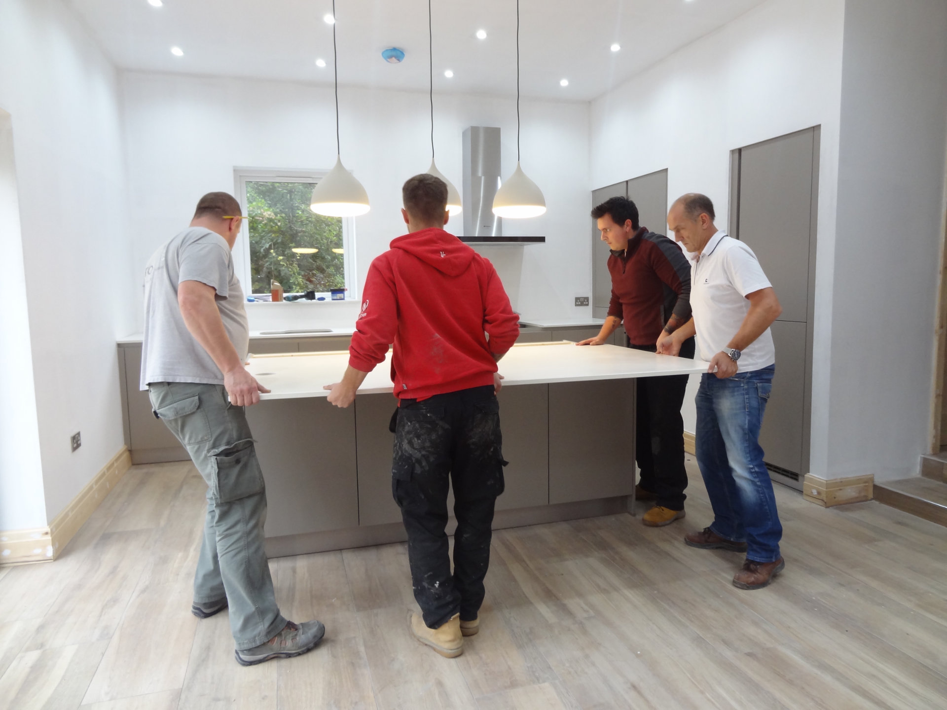Open plan kitchen space in Cardiff - image 05