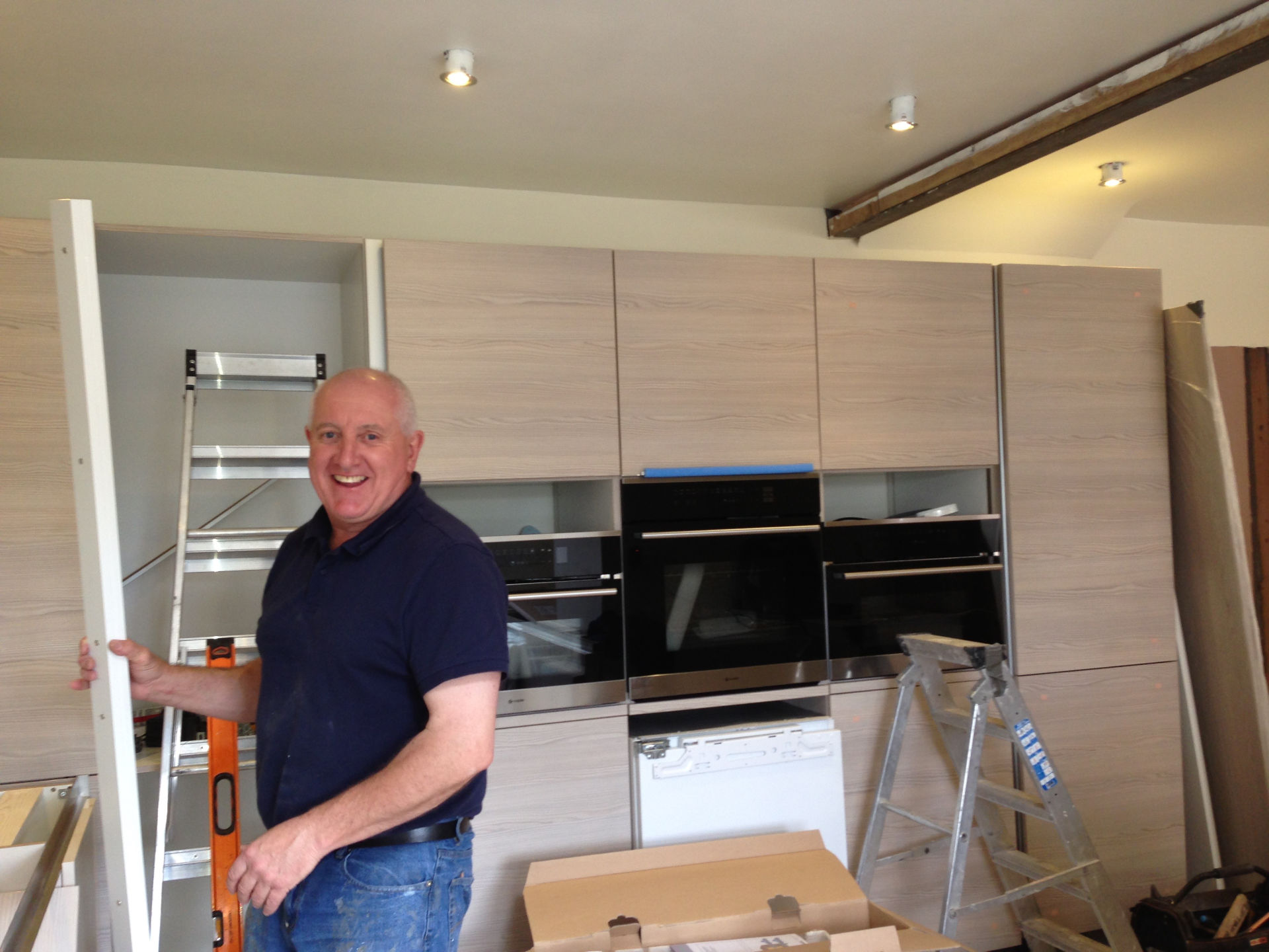 Garage to kitchen conversion Llantwit Major - image 05