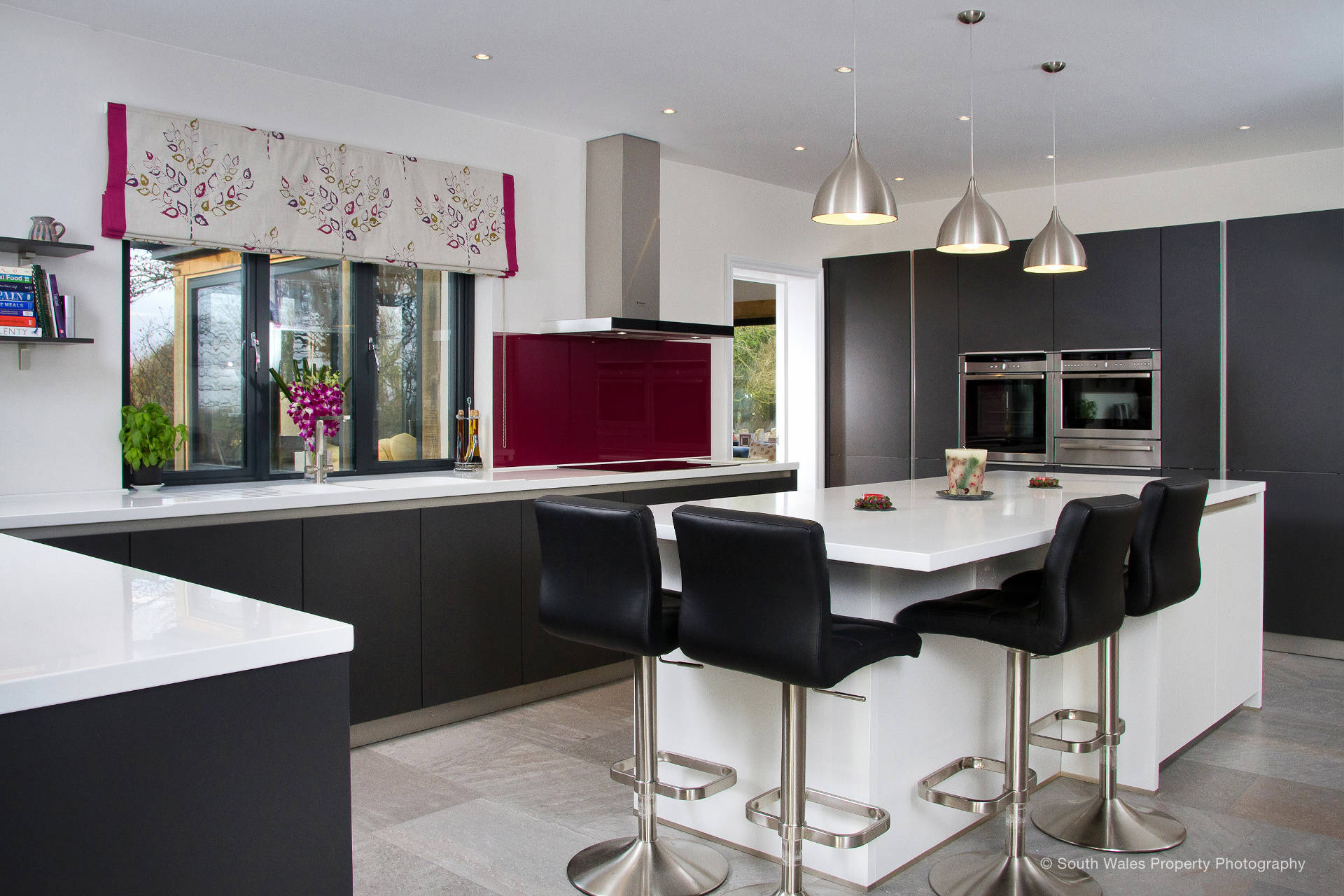 Contemporary German kitchen St Donats