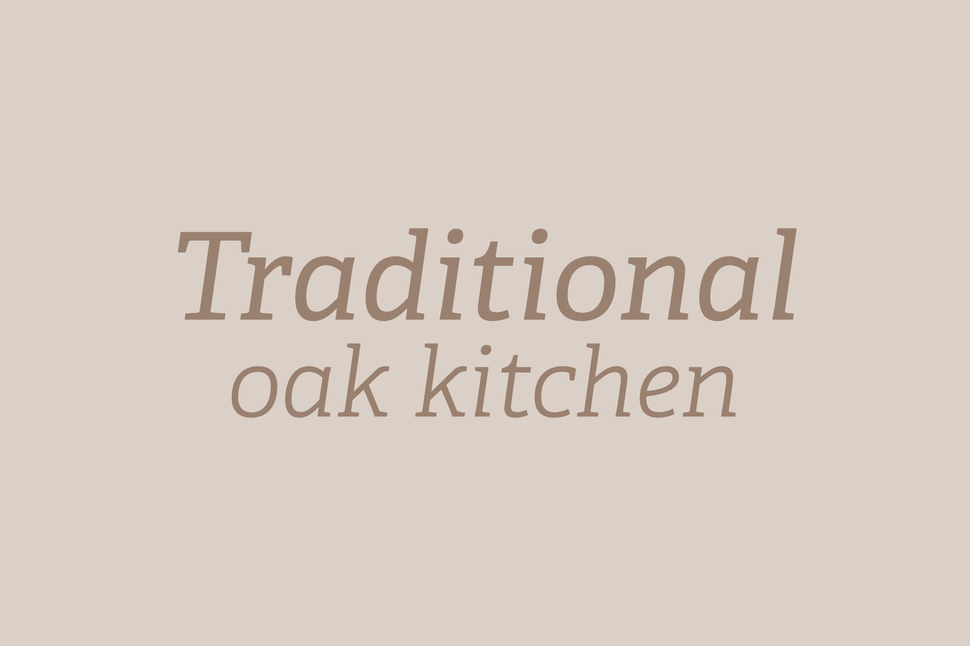 Traditional oak kitchen - image 05