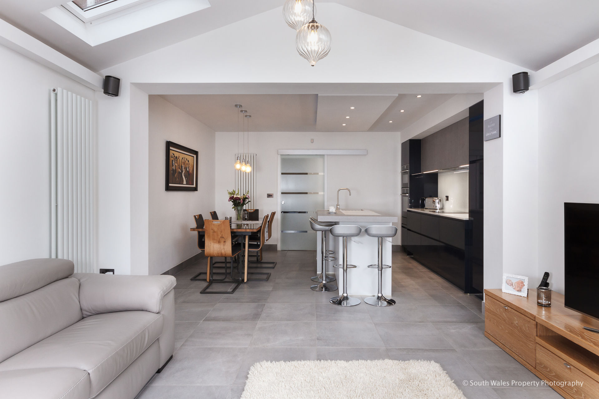 German kitchen in Indigo Blue - image 02