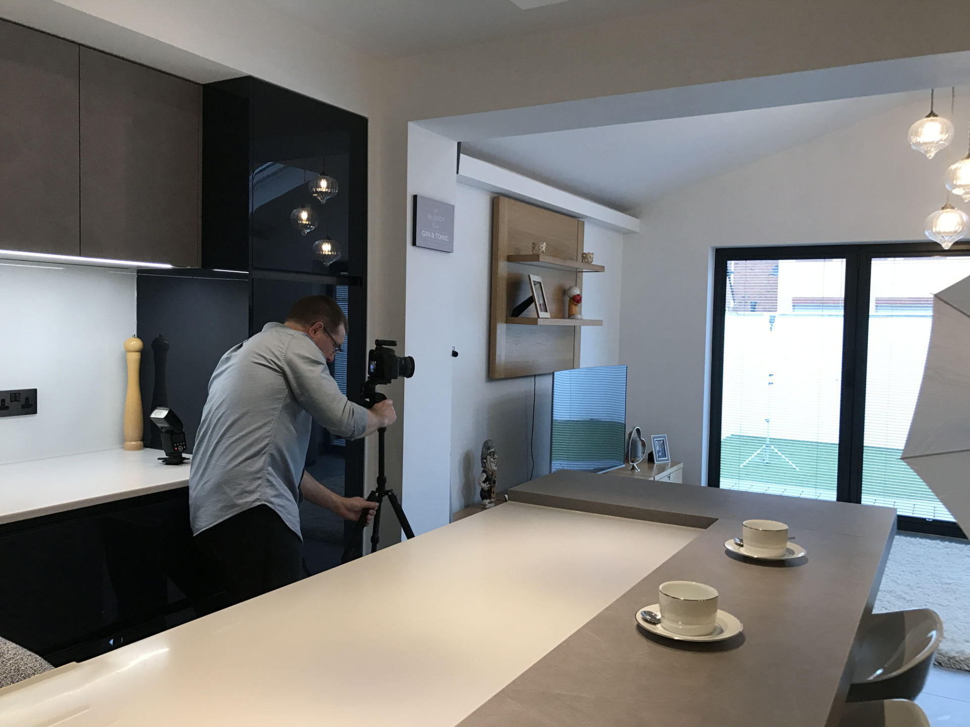 German kitchen in Indigo Blue - image 05