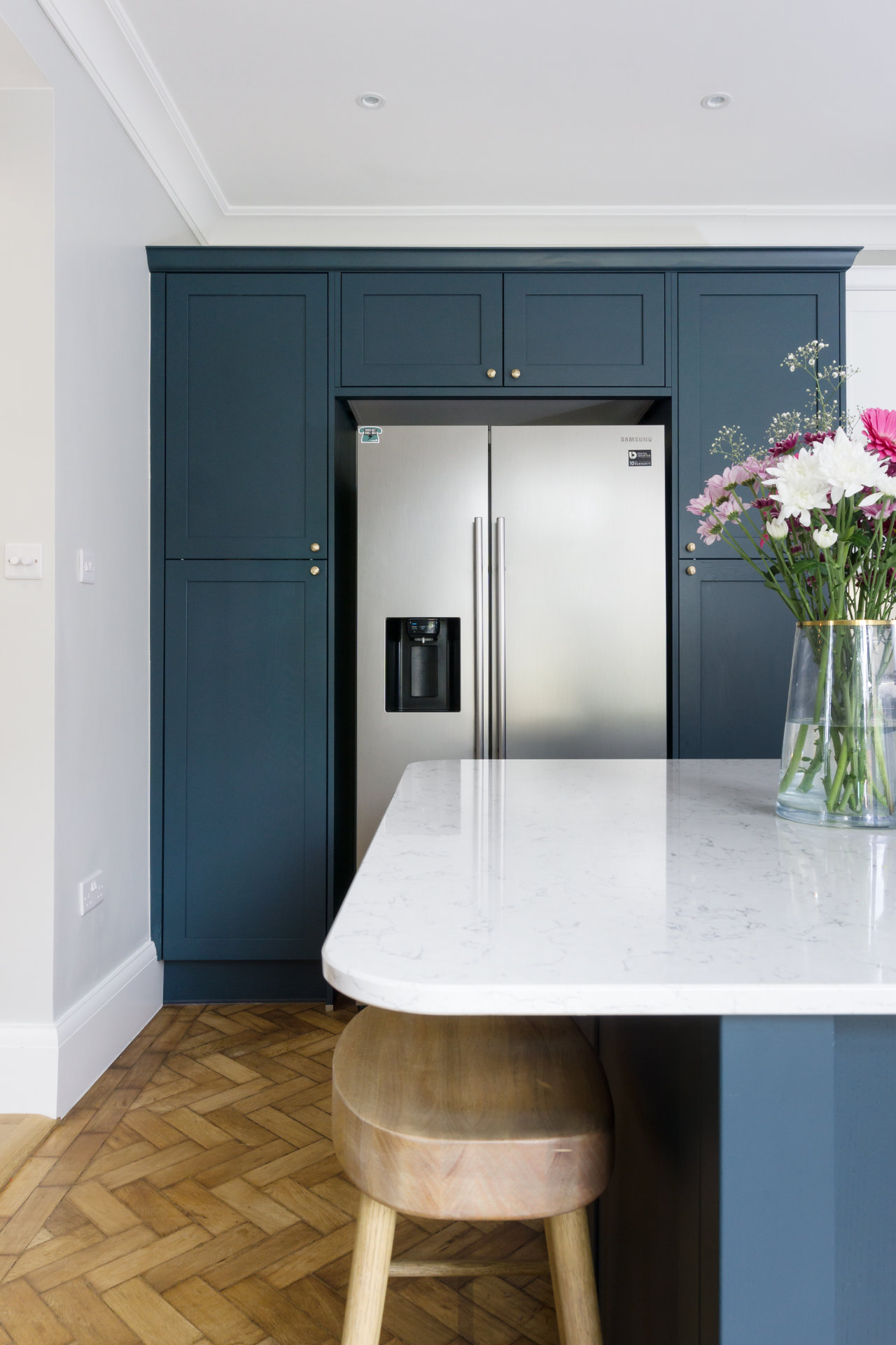 Marine Blue shaker kitchen in Cardiff - image 05
