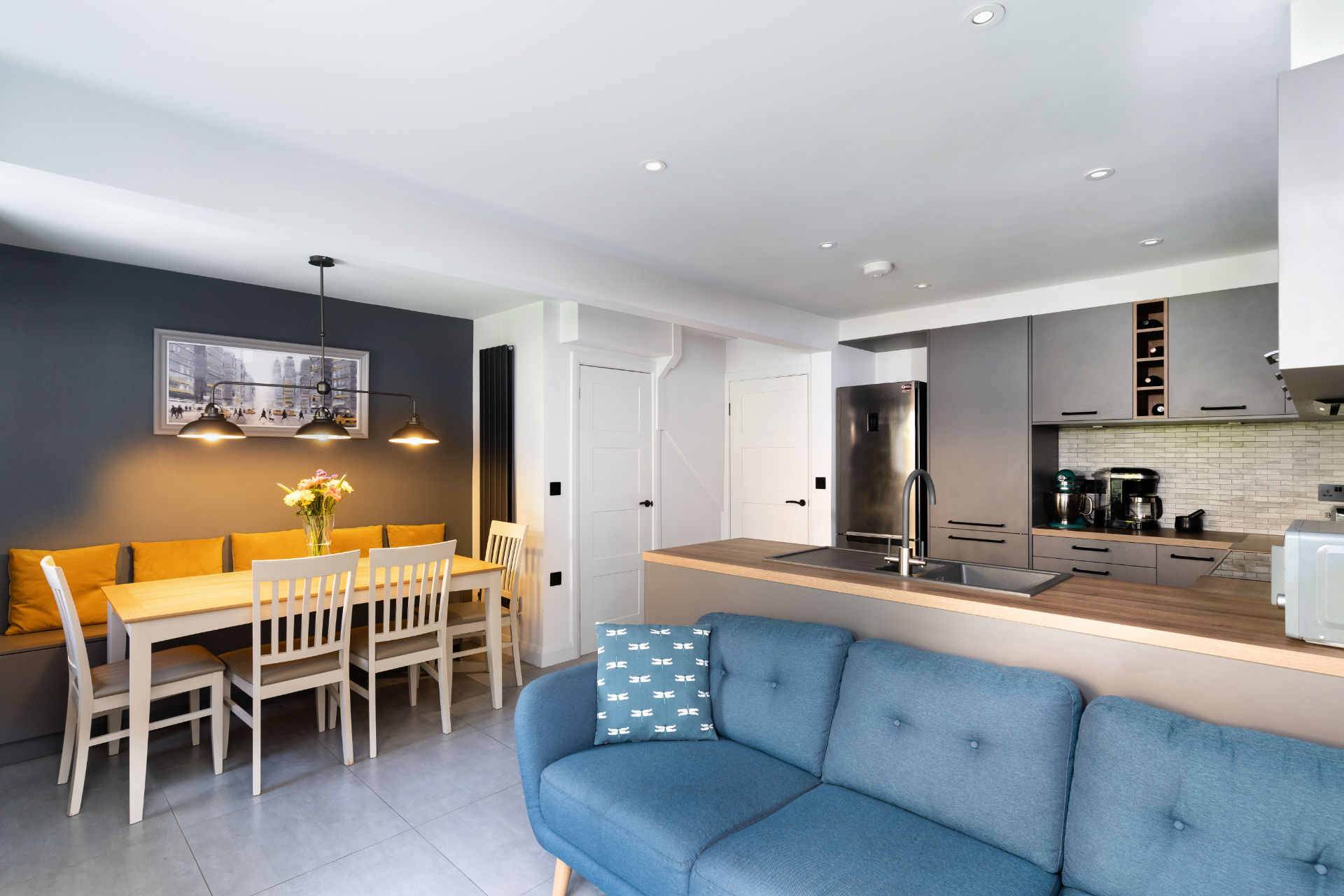 Open plan kitchen Whitchurch