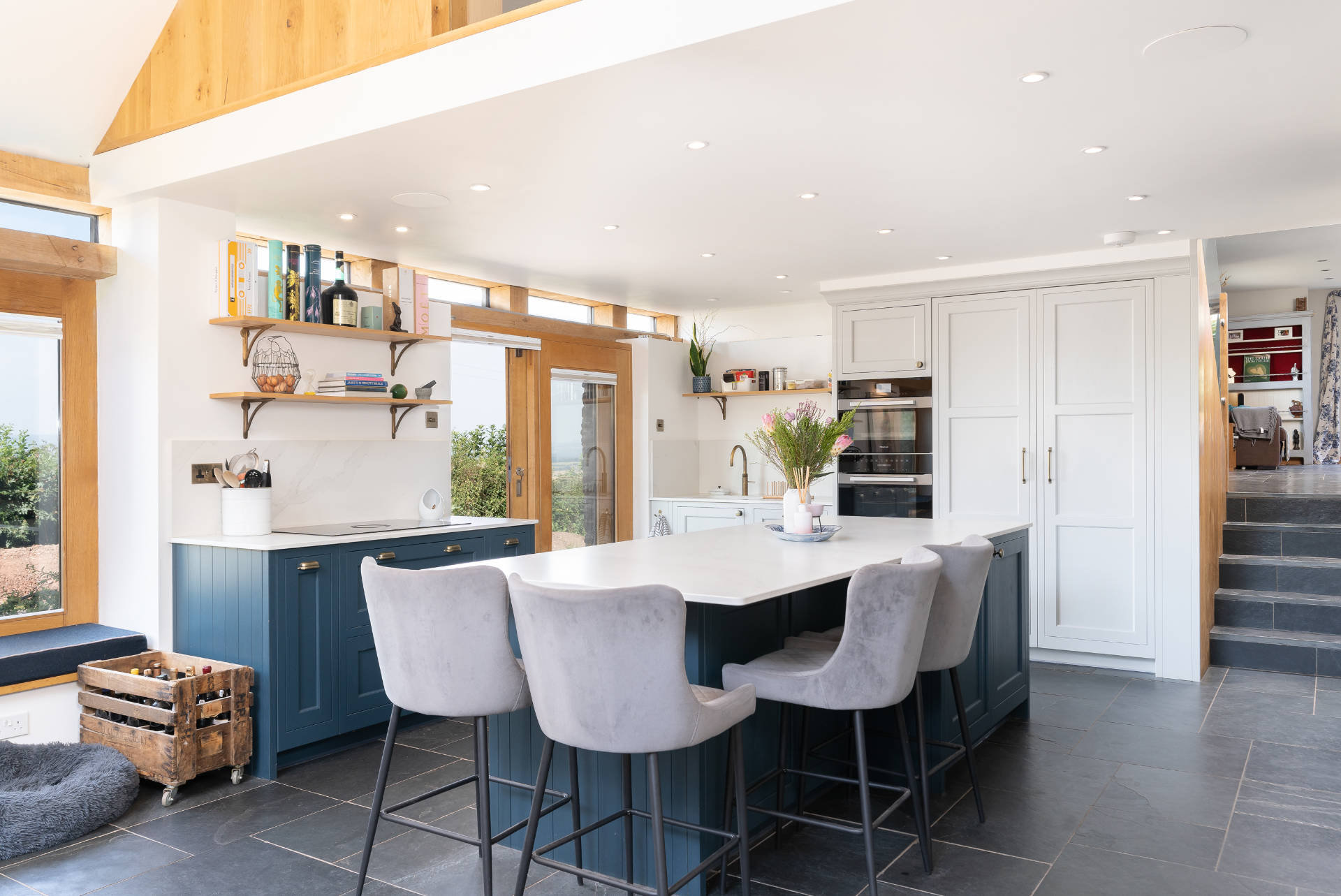Barn conversion kitchen