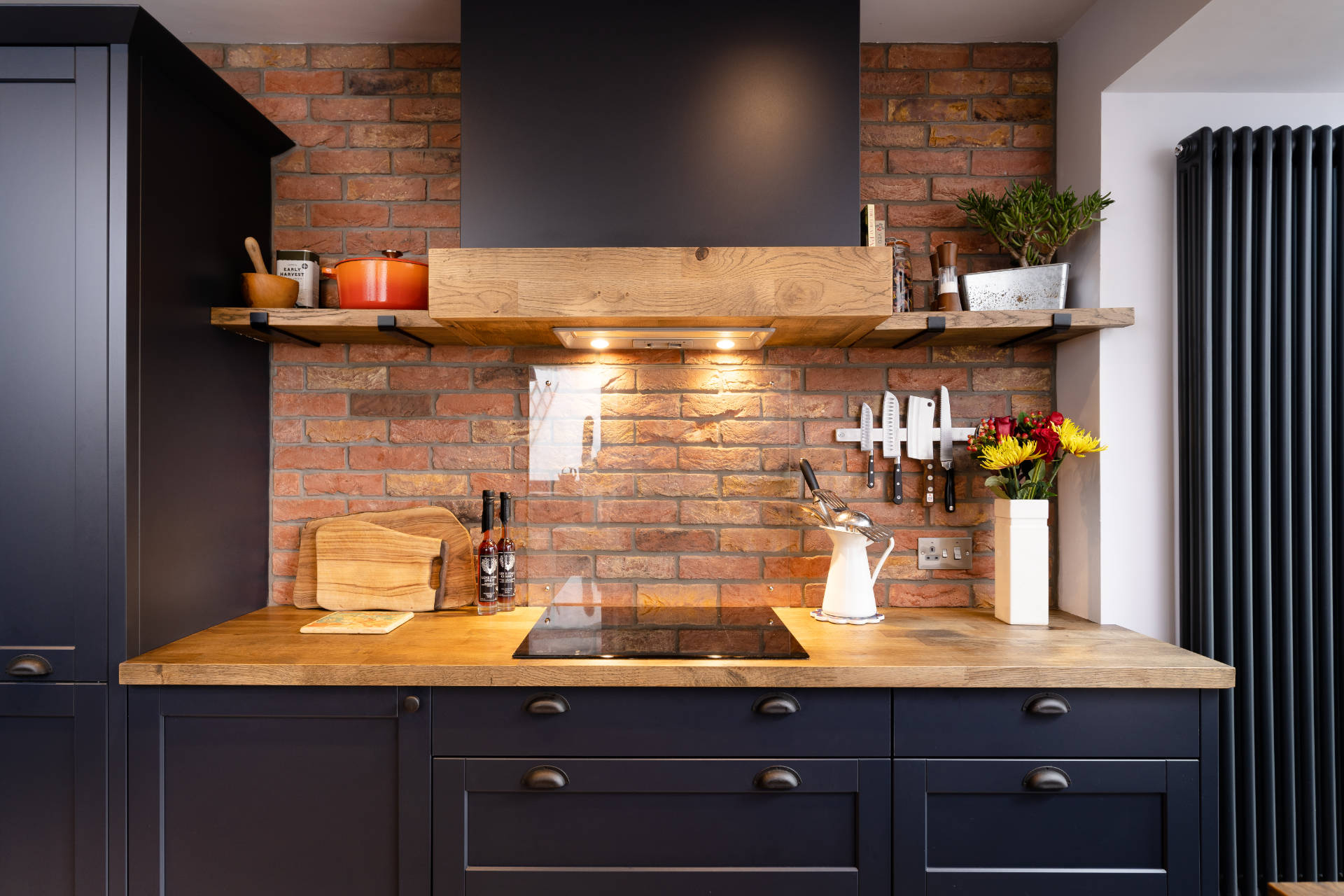 Blue shaker kitchen Penarth - image 04