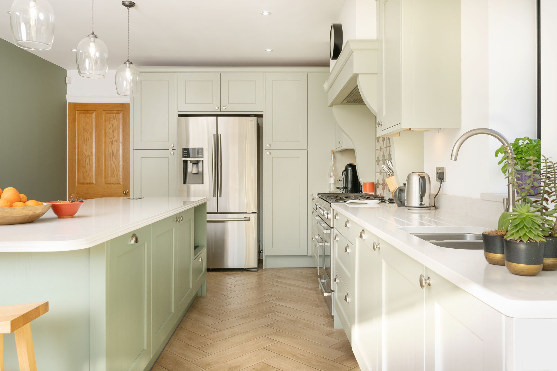 green shaker kitchen Cardiff - image 05