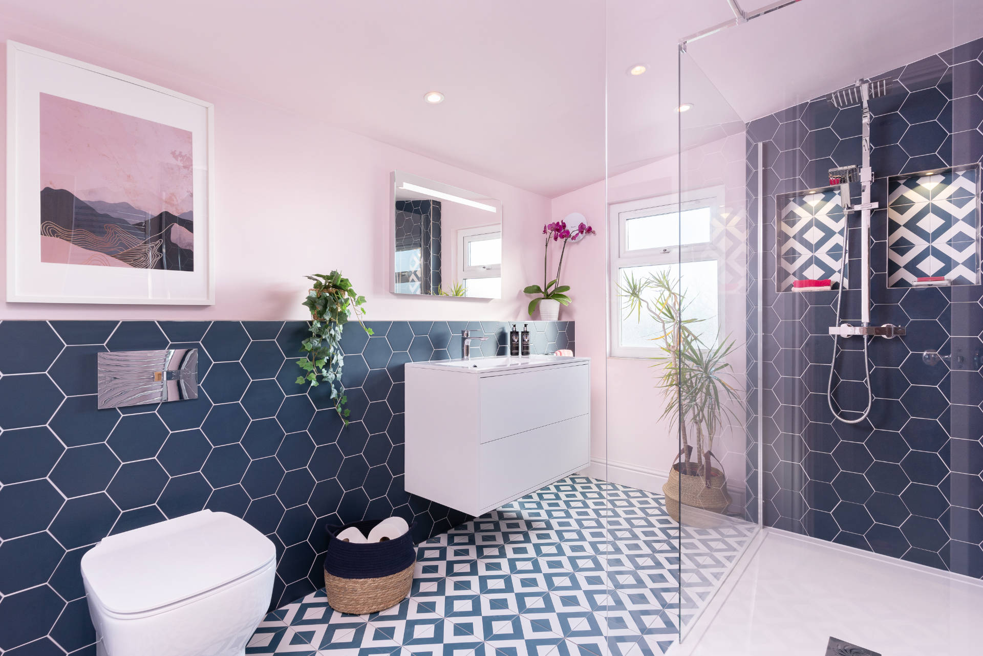 Master shower room Cardiff