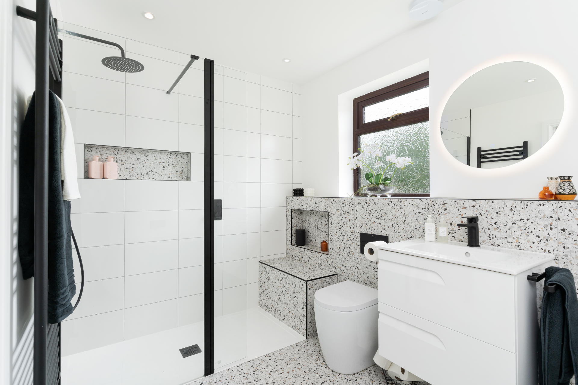 Terrazzo bathroom Llantwit Major