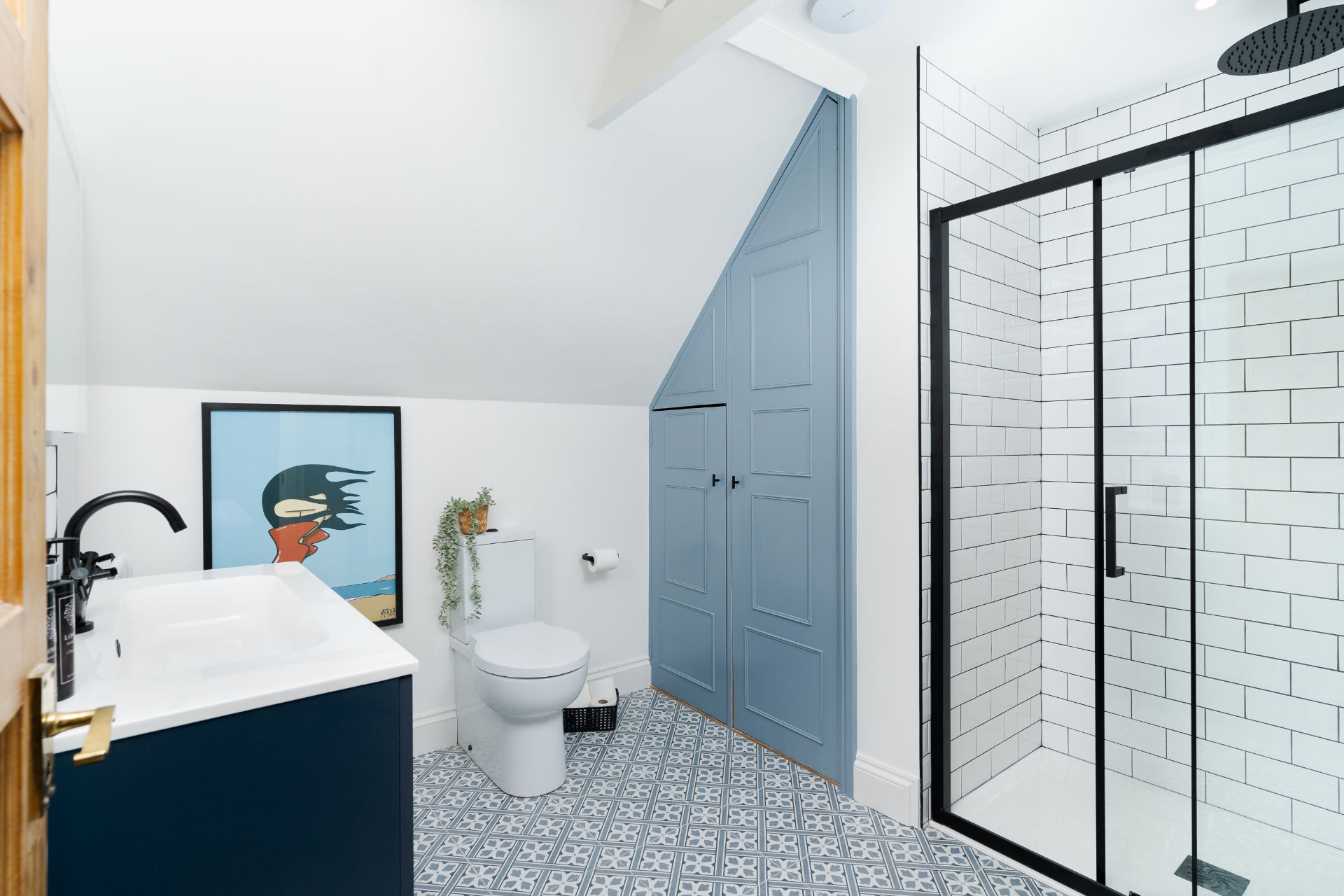 Master shower room Cardiff