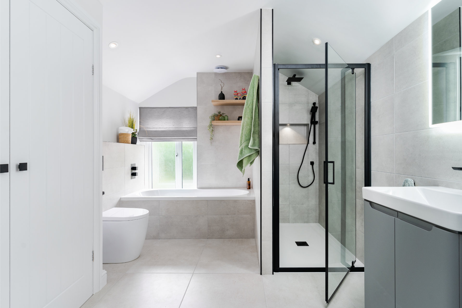 Bathroom refresh in Pontcanna
