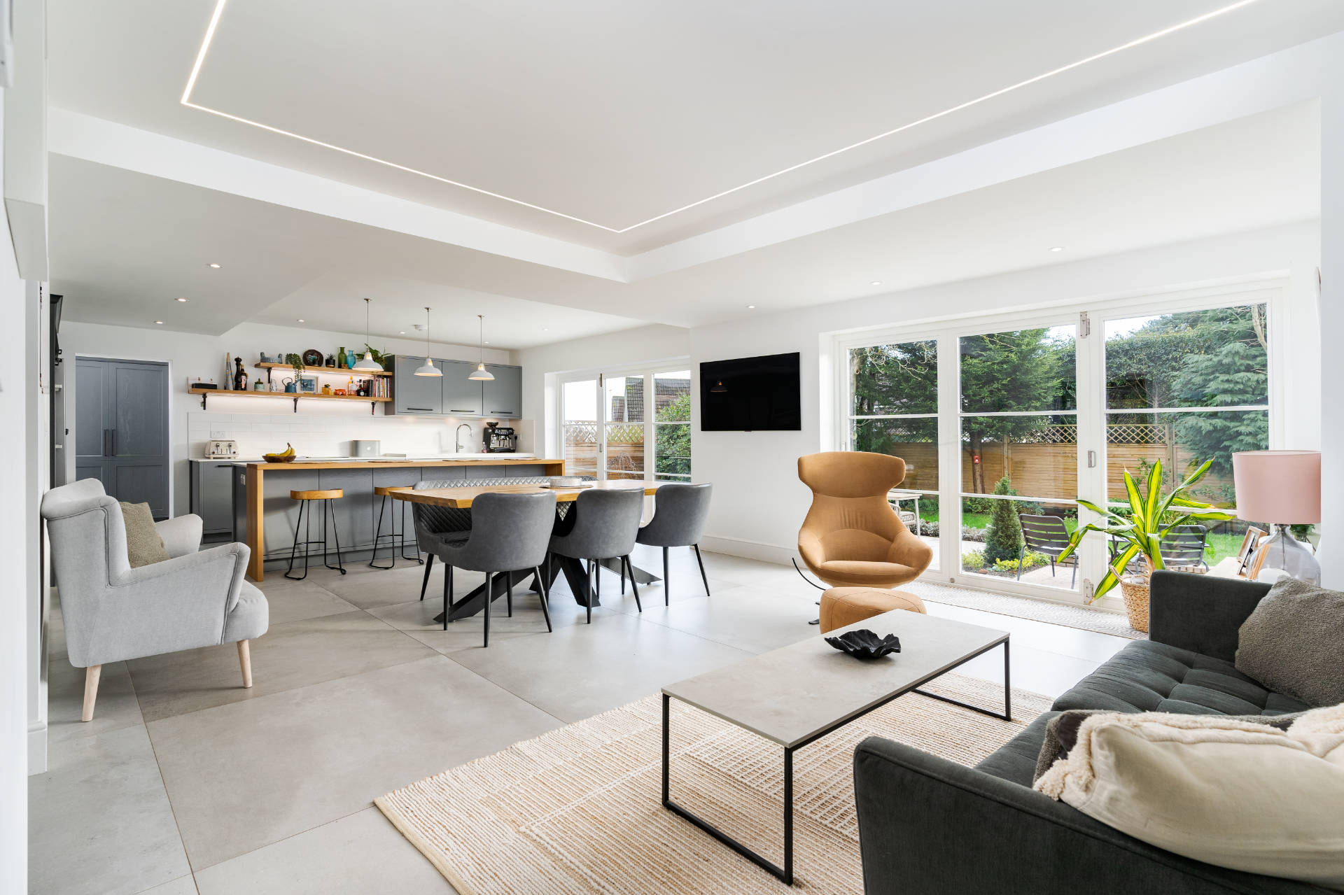 kitchen, utility and boot room