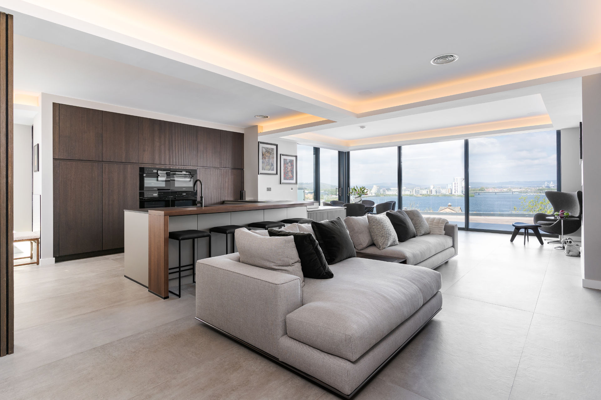 Pronorm kitchen with a view
