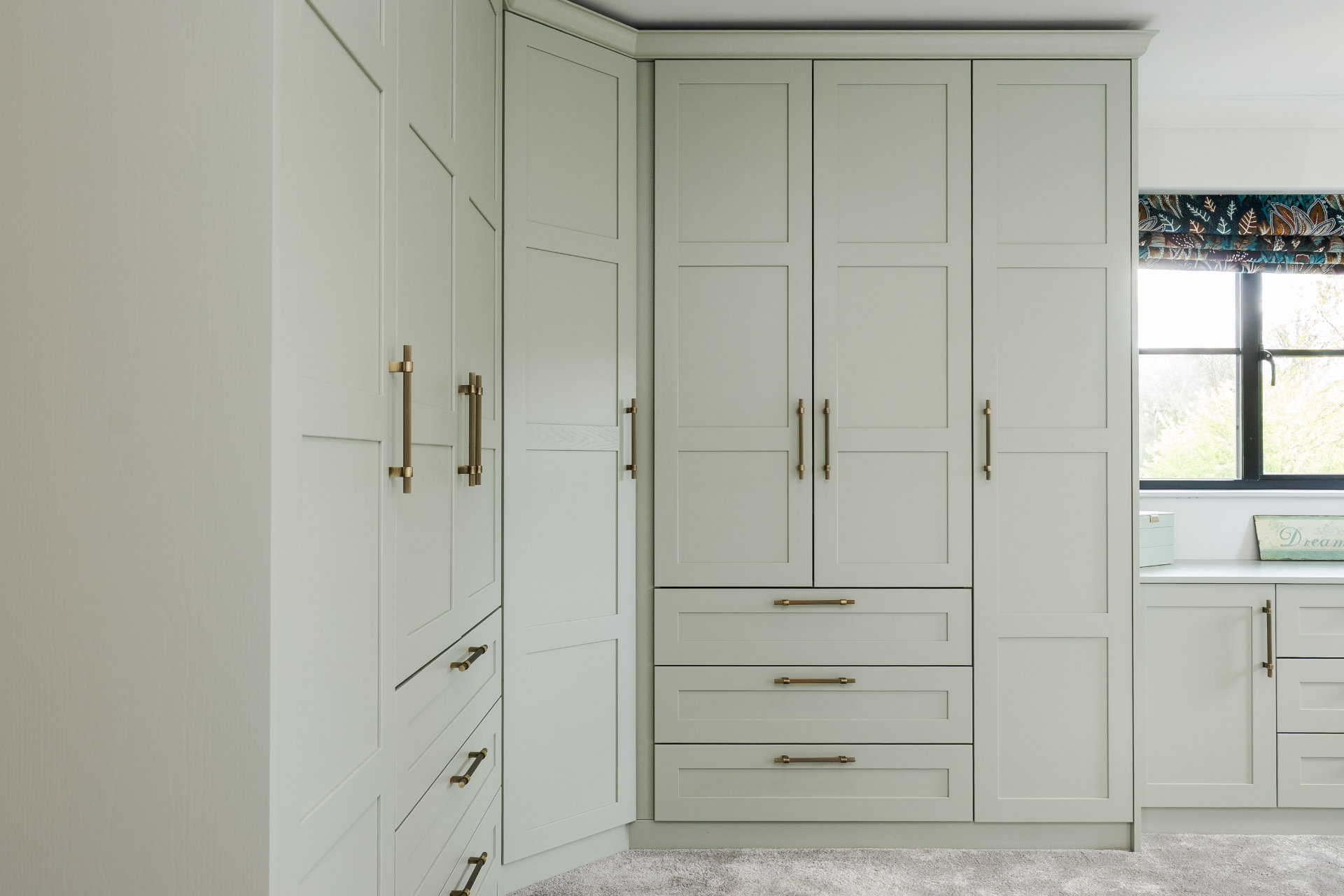 Sage green bedroom Llandow - image 03